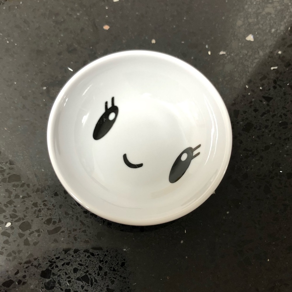 Trinket smiley face dish